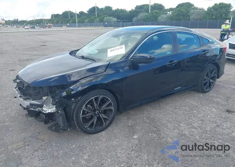 2019 Honda Civic Sport from USA, damaged, VIN 2HGFC2F80KH572678